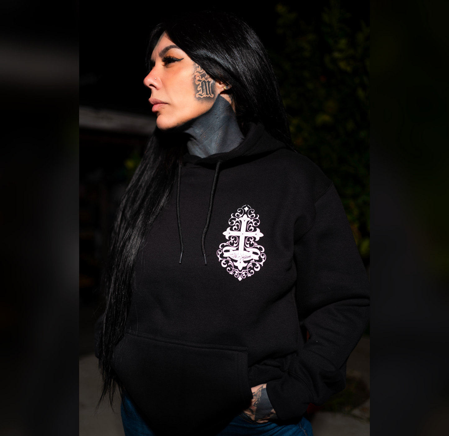 Cross hoodie